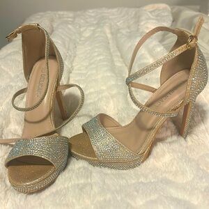 Gorgeous elegant shiny heels